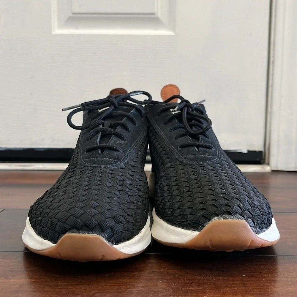 Nike Air‎ Woven Boot Sneaker Lace Up Black Dark Russet 924463-002 Men's S…